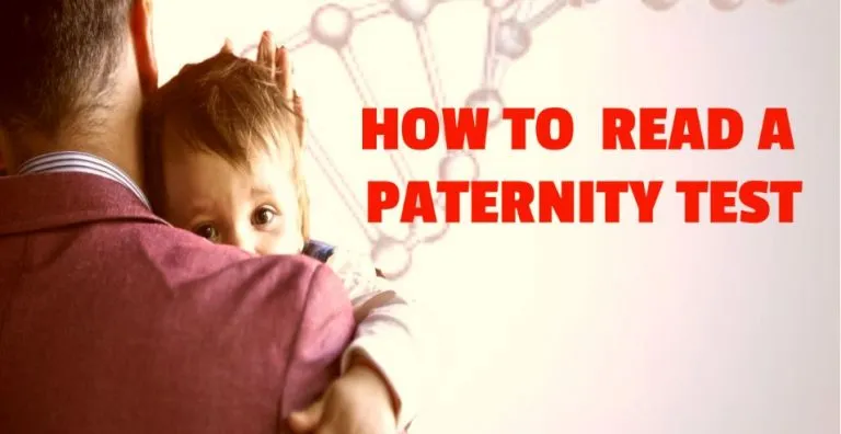 how to read a paternity test