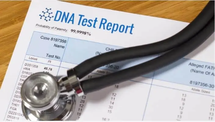 negative paternity test results