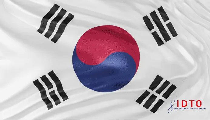 s korea flag dna tests