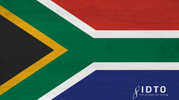 south africa flag dna tests